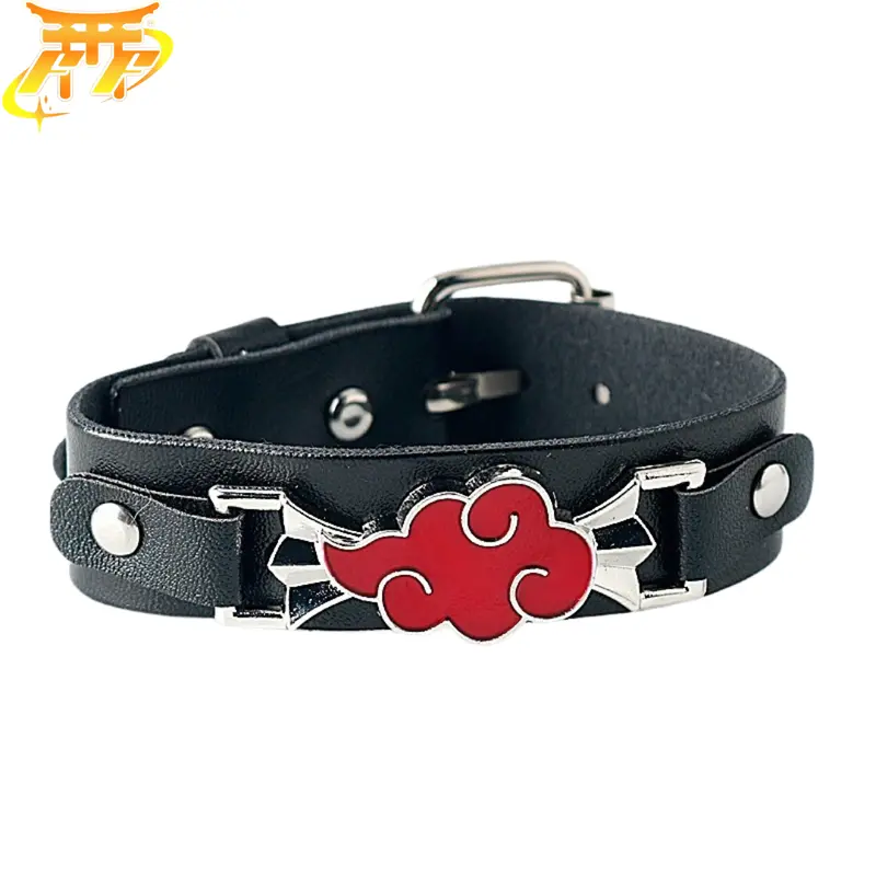 Bracelet Akatsuki "Nuage Écarlate" - Naruto Shippuden
