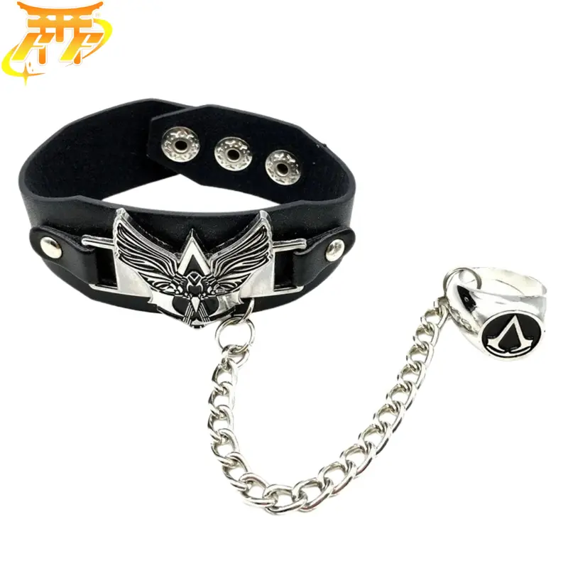 Bracelet + Bague "Symbole Des Assassins" – Assassin’s Creed