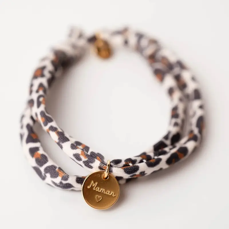 Bracelet Graou Médaille Maman