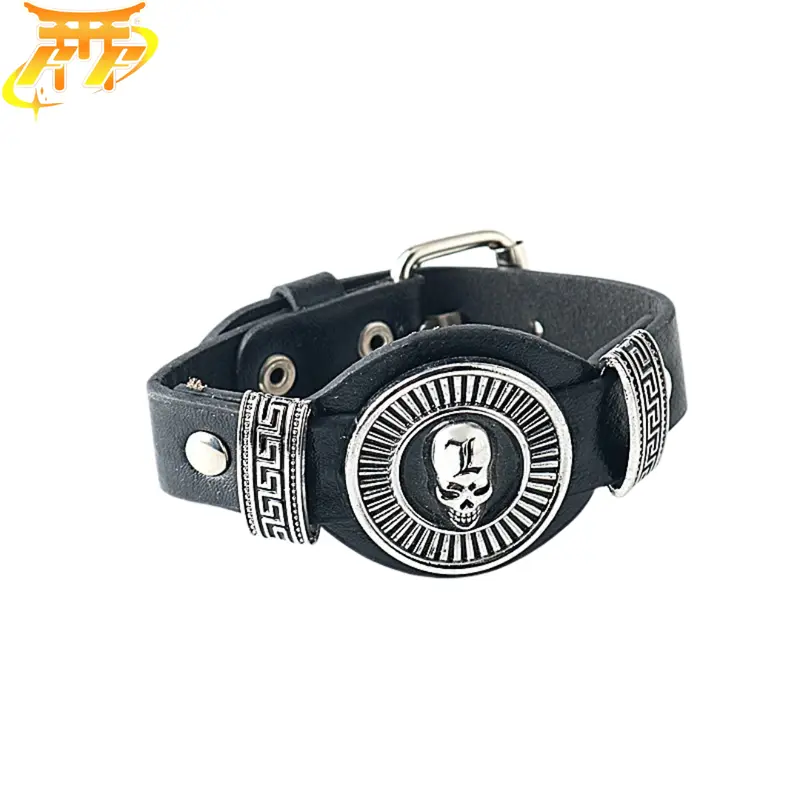 Bracelet L "Crâne Argenté" - Death Note