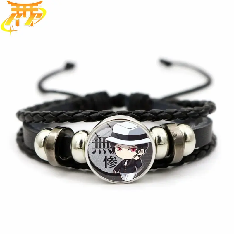 Bracelet Muzan Kibutsuji "Style Chibi Du Démon Roi" Demon Slayer
