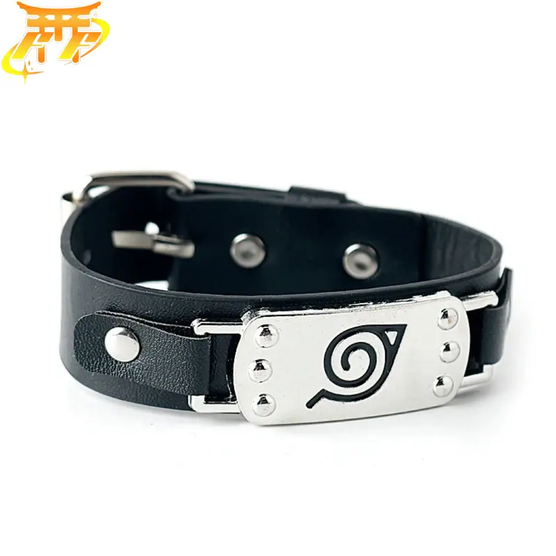 Bracelet Symbole De Konoha - Naruto Shippuden