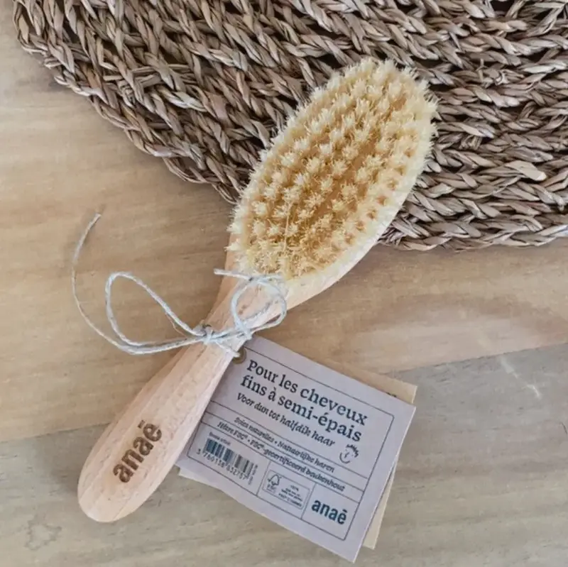 Brosse à cheveux enfant Anaé - Soies naturelles