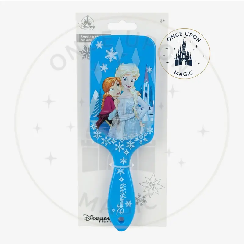 Brosse à cheveux La Reine des Neiges – Elsa & Anna – Disneyland Paris