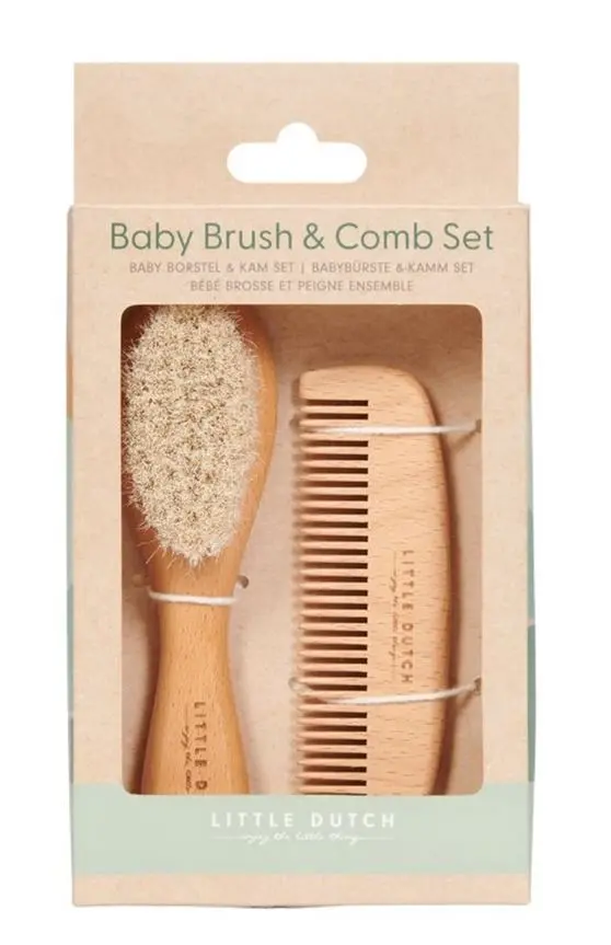 brosse et Peigne pour les cheveux de bebe - Little Dutch