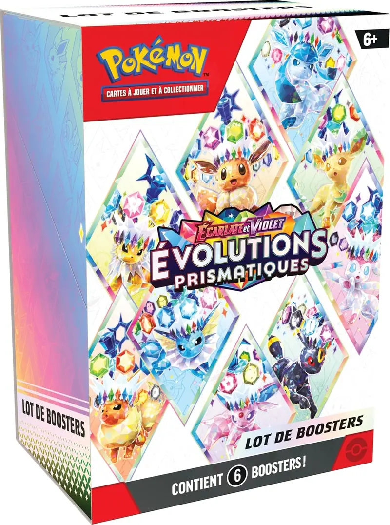 Bundle Écarlate et Violet – Évolutions Prismatiques (6 boosters)