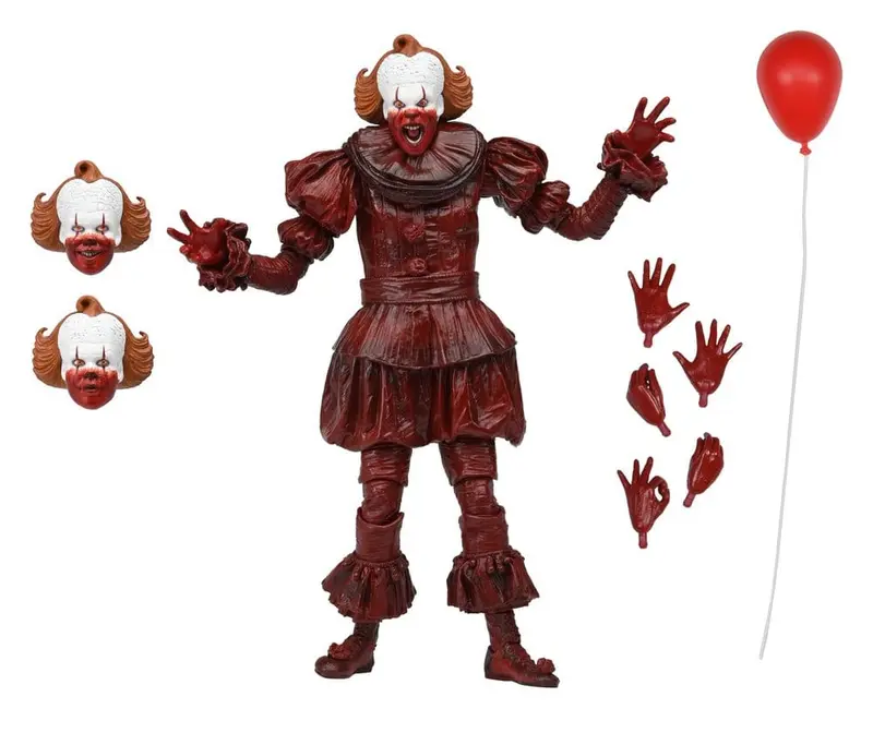 Ça – Welcome to Derry – Figurine Ultimate Blood Pennywise NECA (18 cm)