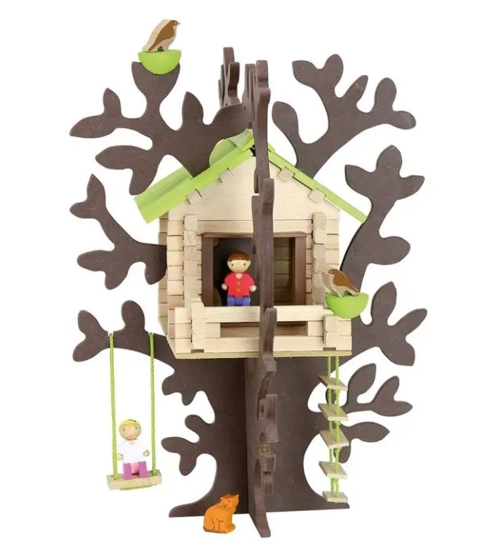 Cabane dans les arbre - Jeu de construction 90 pièces Jeu Jura