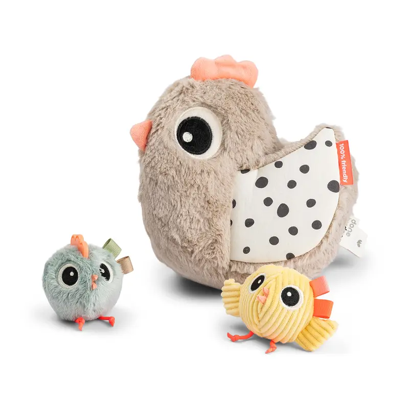 Cache cache poule et poussins