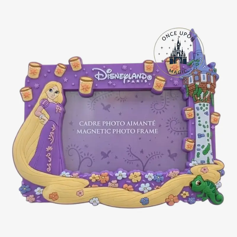 Cadre Photo Aimanté – Raiponce & Pascal – Lanternes – Disney – Disneyland Paris