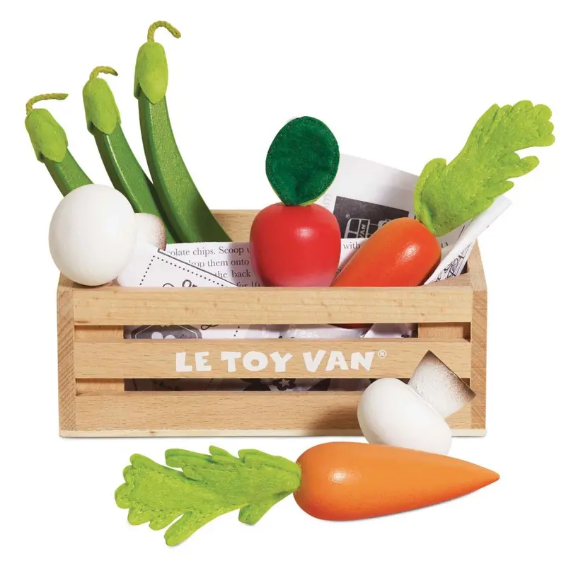 Cagette de légumes en bois
