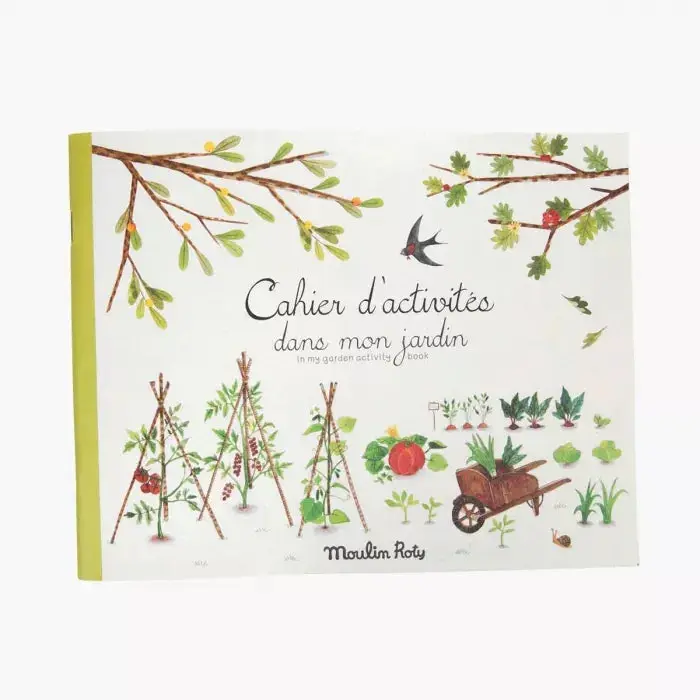 Cahier d'activités Dans mon jardin - MOULIN ROTY