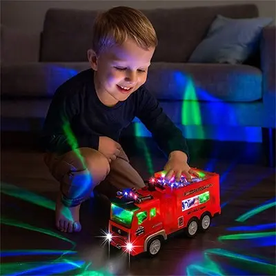 Camion Pompier Jouet – Sons et Lumières