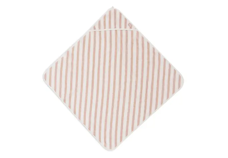 Cape de bain 75X75 Stripe Wild Rose - Jollein