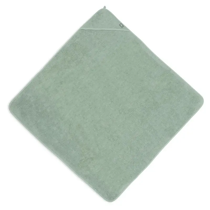Cape de bain éponge 100 x 100 cm - Ash Green - Jollein