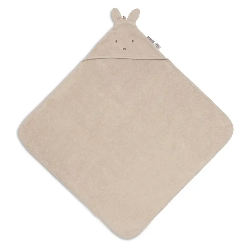 Cape de bain éponge 75 x 75 cm - Miffy Warm Sand - Jollein