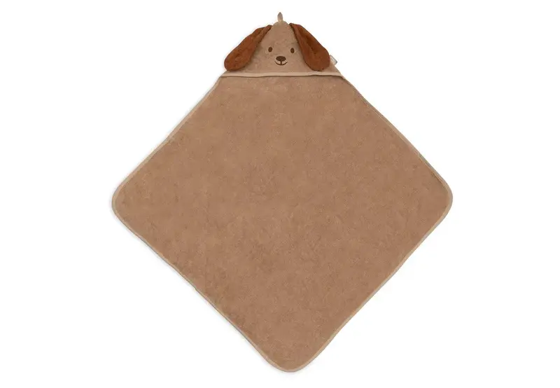 Cape de bain Éponge 75x75cm chien diego - JOLLEIN