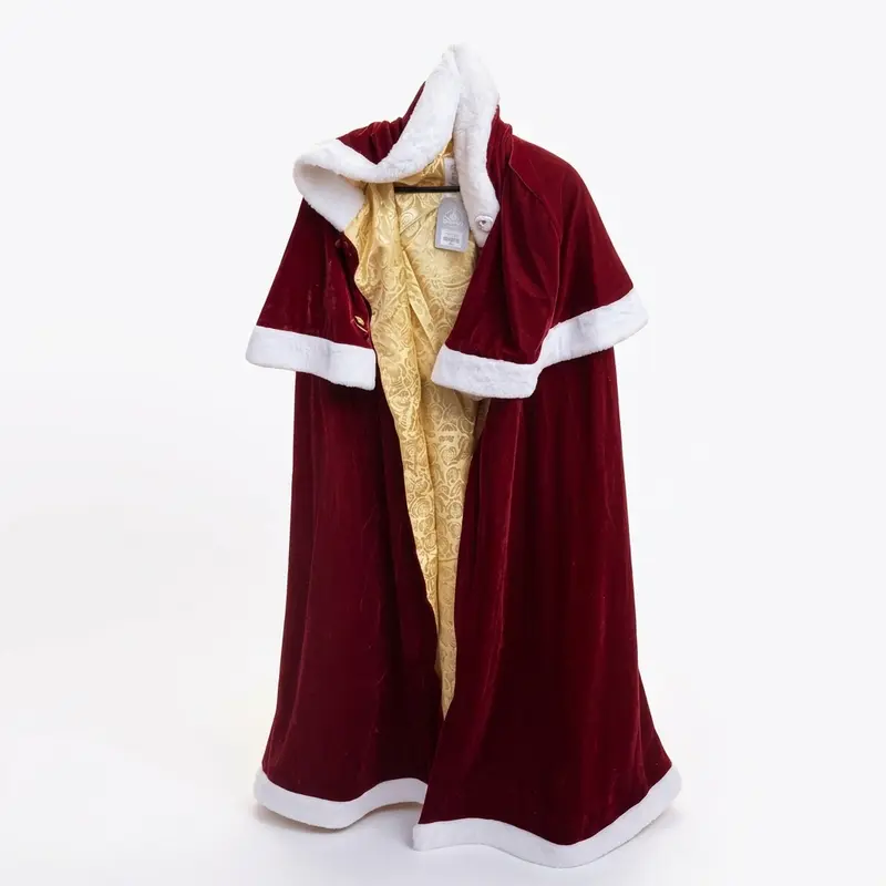 Cape de Noël adulte en velours rouge – Disneyland Paris