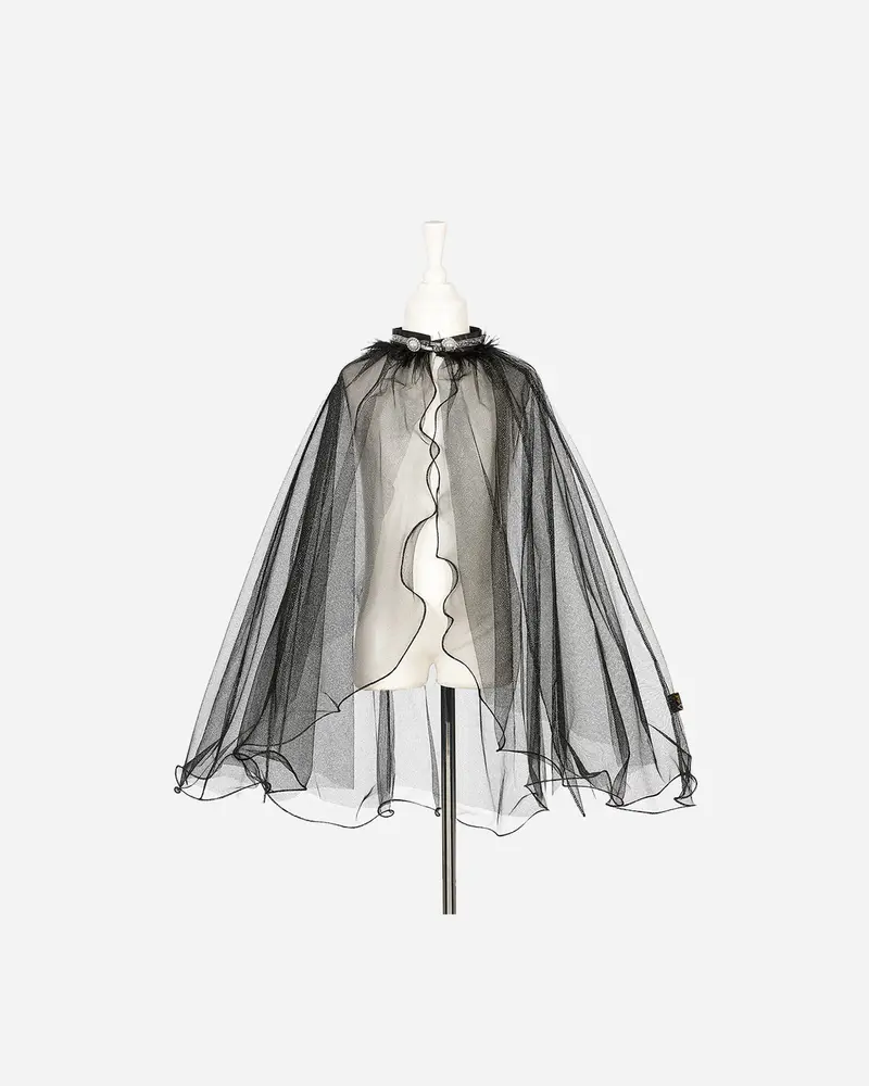 Cape Lucie en tulle noire