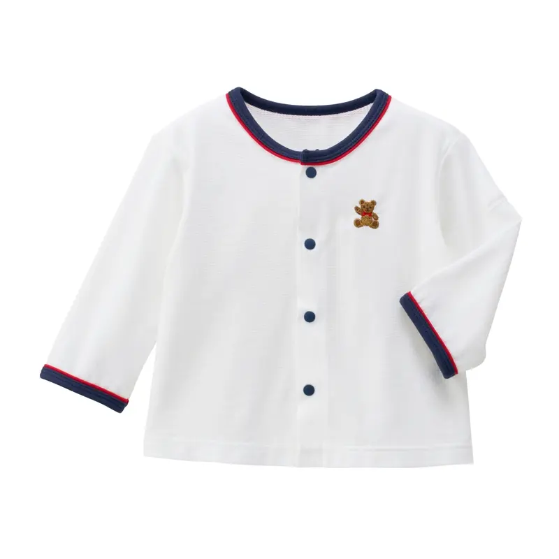 CARDIGAN BLANC MIKIHOUSE EN COTON