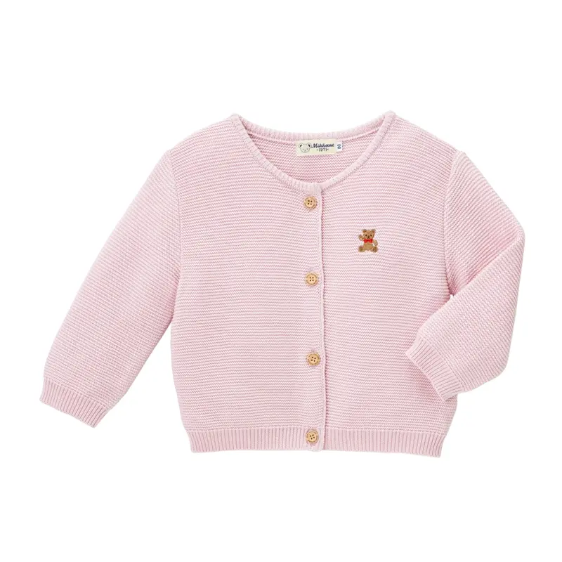 CARDIGAN ROSE PÂLE