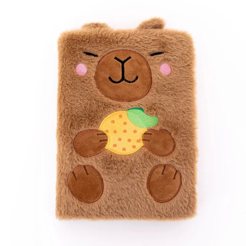 Carnet A5 peluche Capybara - MR. WONDERFUL