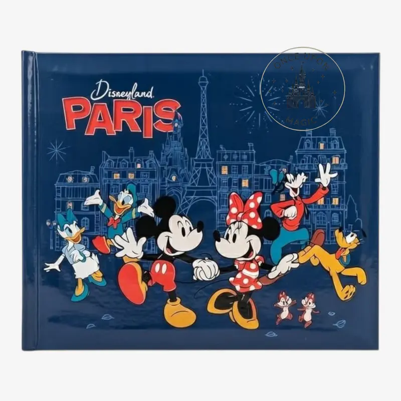 Carnet d’Autographes Mickey & Amis Disneyland Paris — Souvenir Officiel Disney