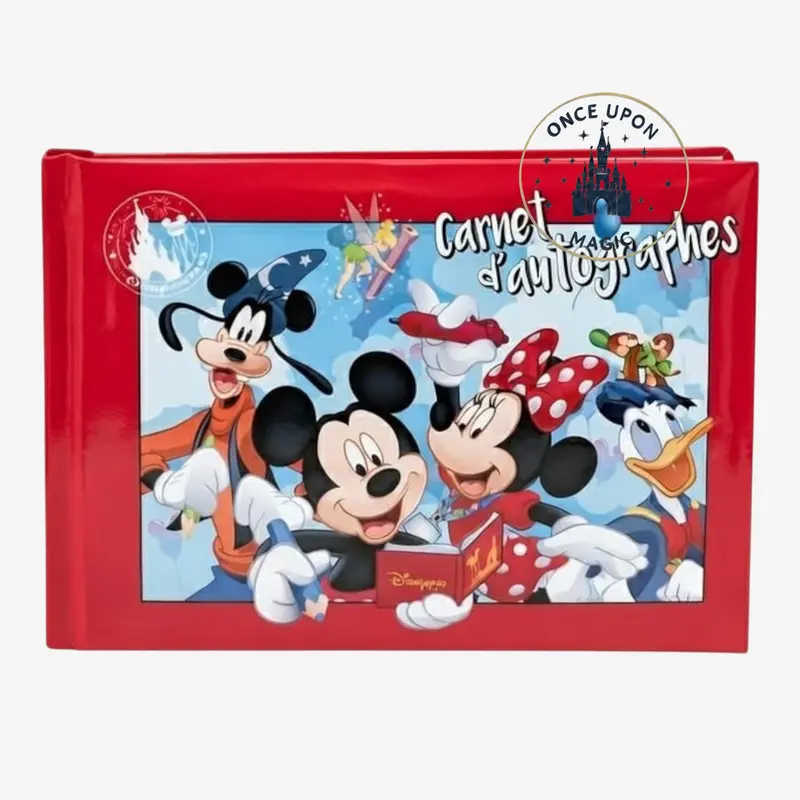Carnet d'Autographes Mickey & Friends – Disneyland Paris