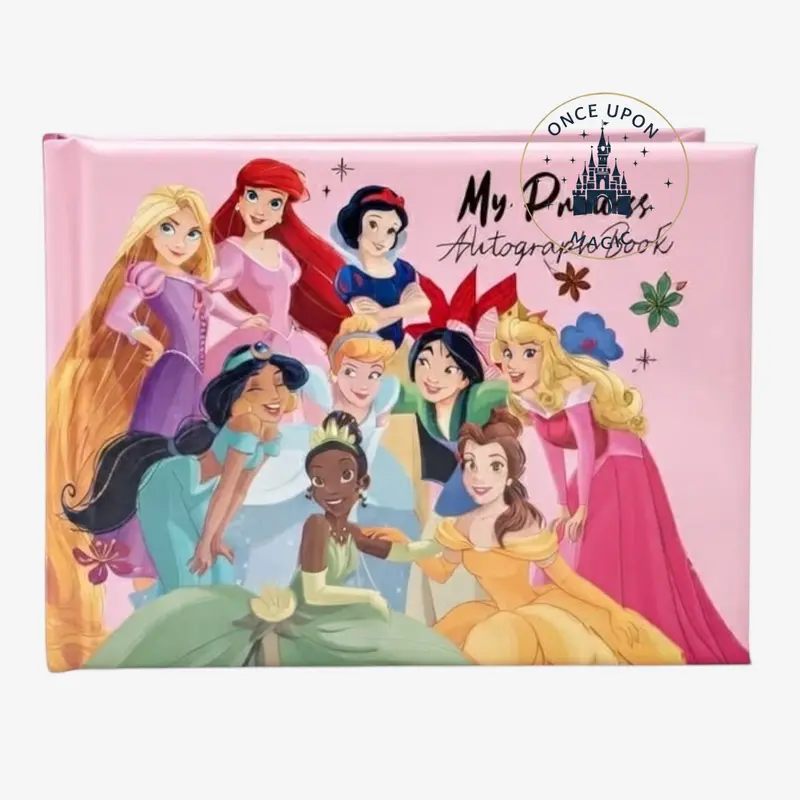 Carnet d’Autographes Princesses Disney – My Princess Autograph Book – Disneyland Paris