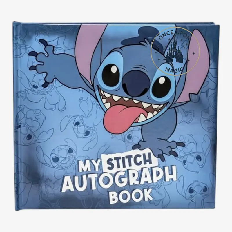 Carnet d’Autographes Stitch Lilo & Stitch Disney — Disneyland Paris