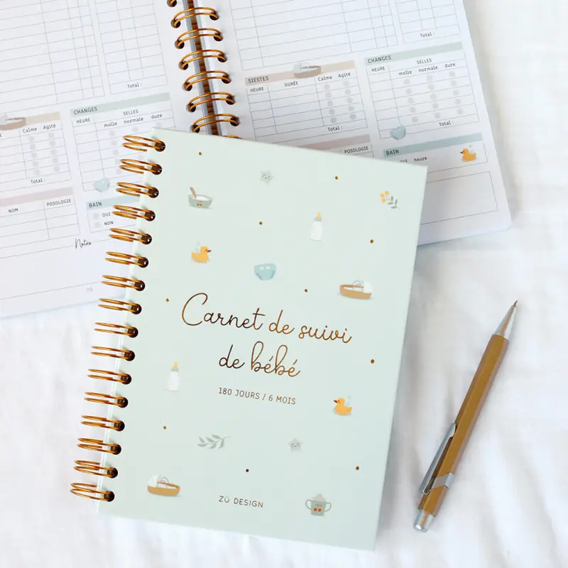 Carnet de suivi de bébé (6 mois)