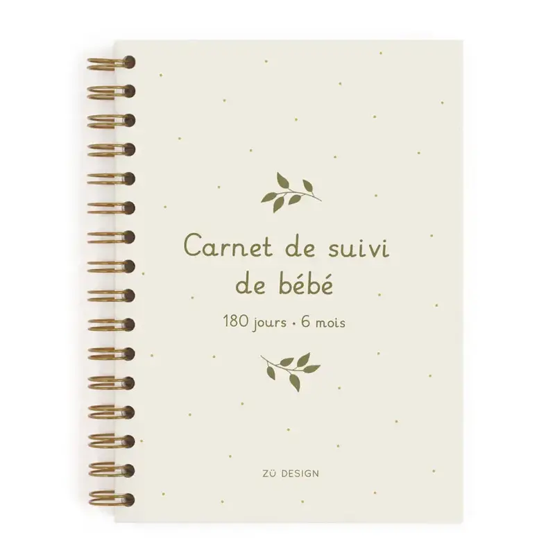 Carnet de suivi des premiers jours Zü 0-6mois