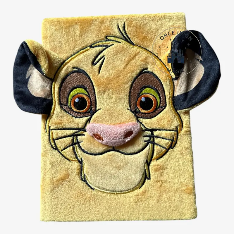 Carnet Simba Le Roi Lion Peluche — Disneyland Paris