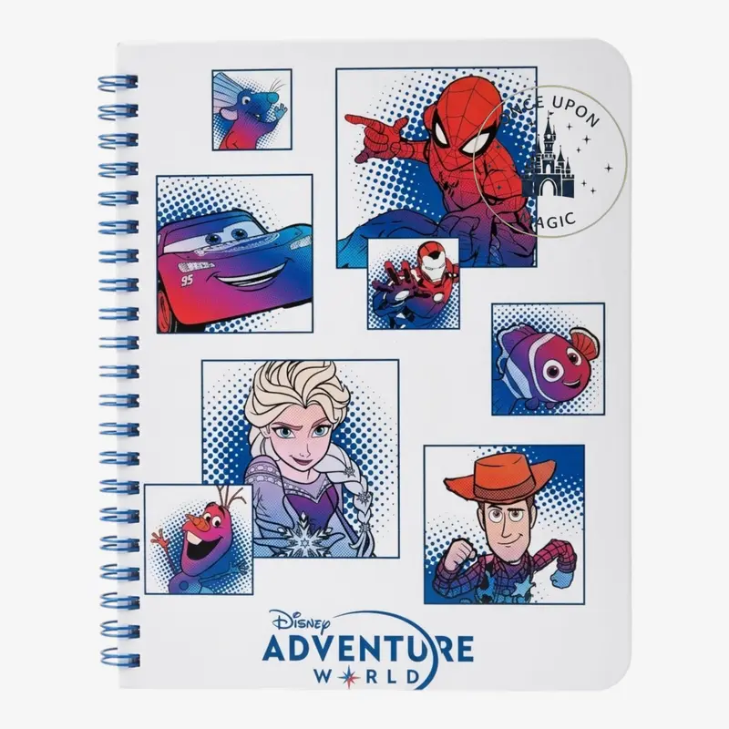 Carnet Spirale Disney Adventure World – Disneyland Paris
