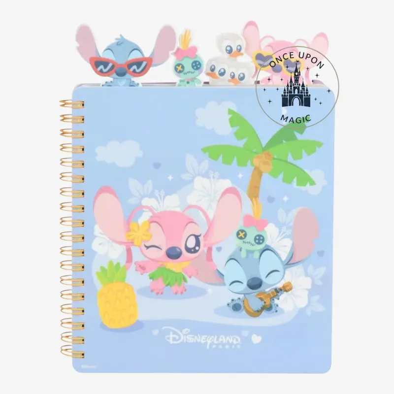 Carnet Spirale Stitch & Angel – Lilo & Stitch Disneyland Paris