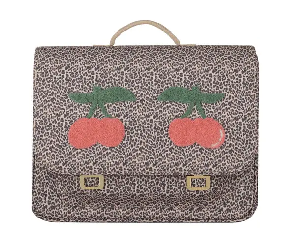 Cartable Midi leopard Cherry - JEUNE PREMIER
