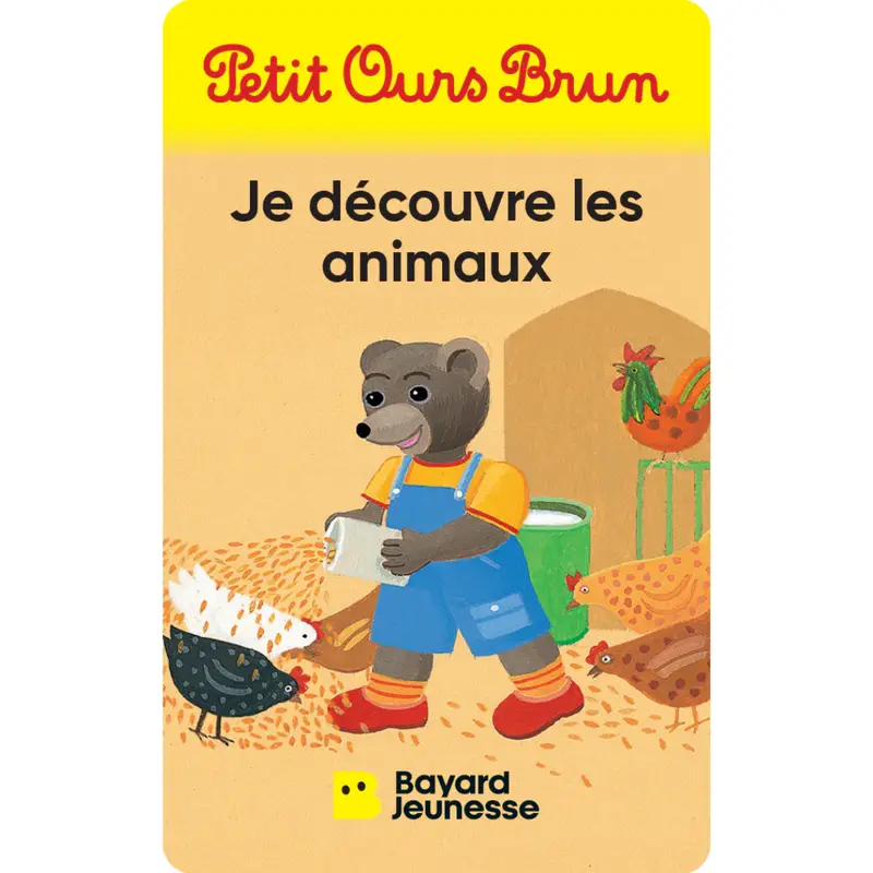 Carte à histoires - Petit Ours Brun - Je découvre les animaux - Yoto