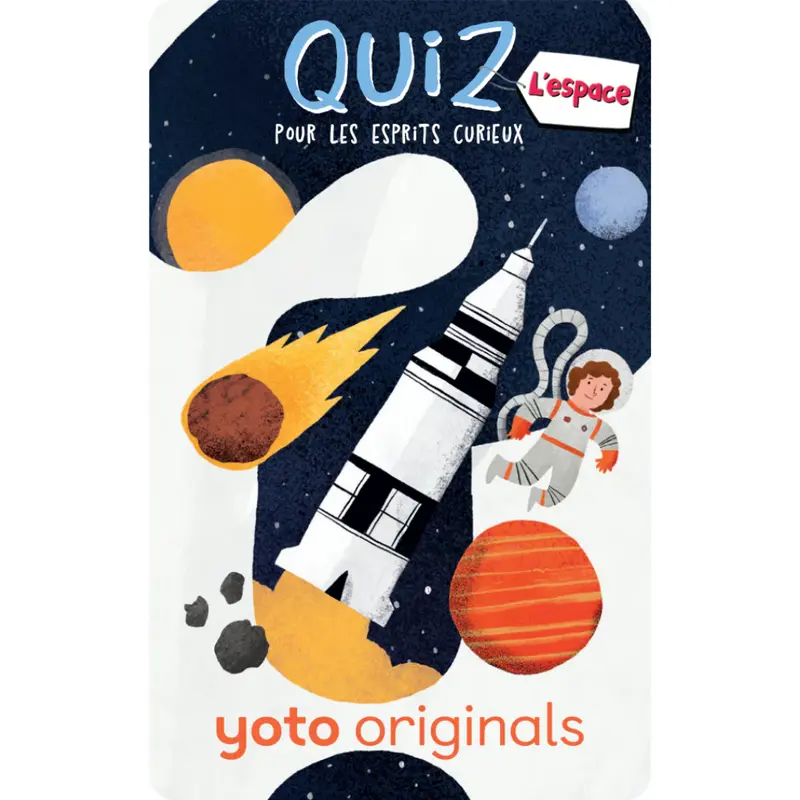 Carte à histoires - Quizz pour les esprits curieux - L'Espace - Yoto