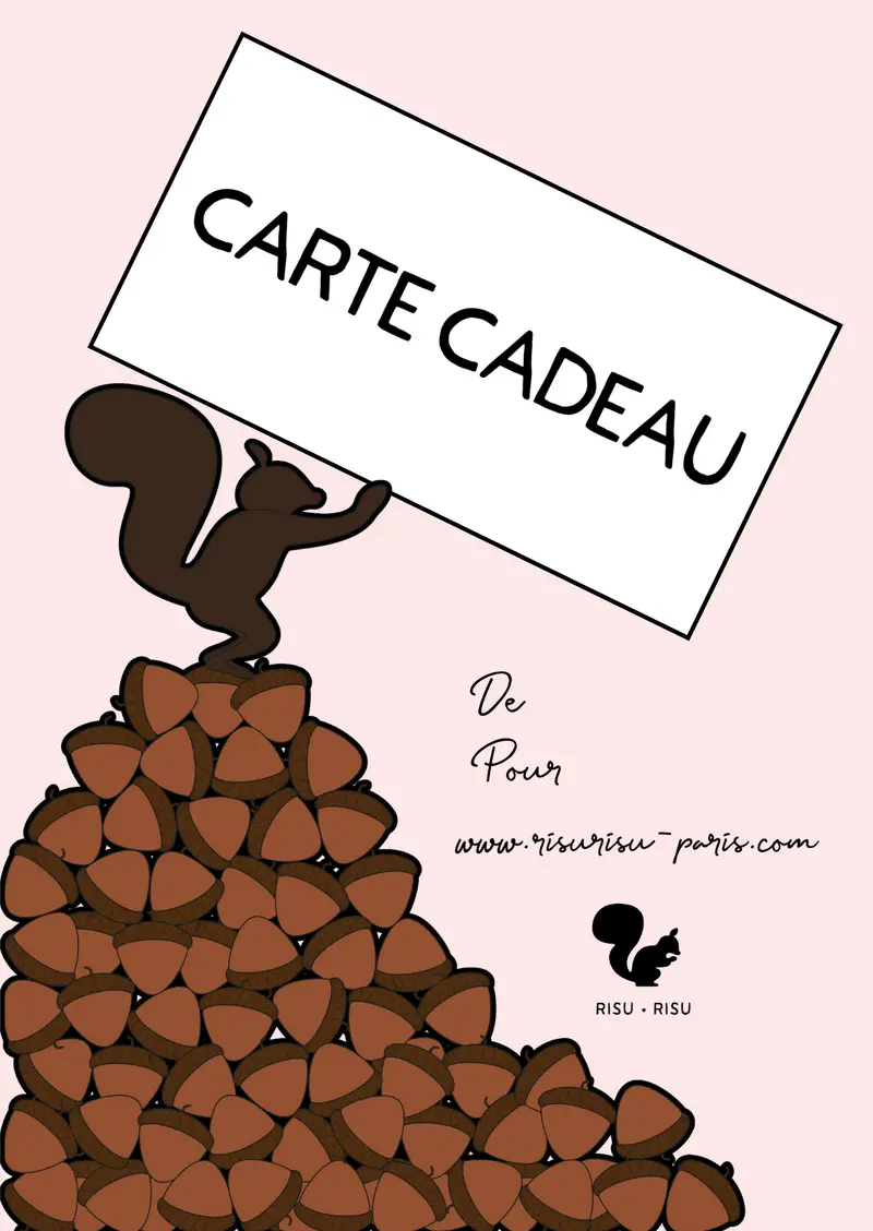 Carte cadeau bébé et enfant – Vêtements en coton bio