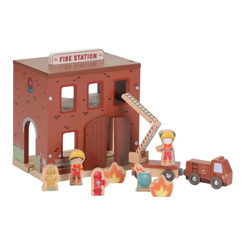 Caserne de pompiers en bois - LITTLE DUTCH