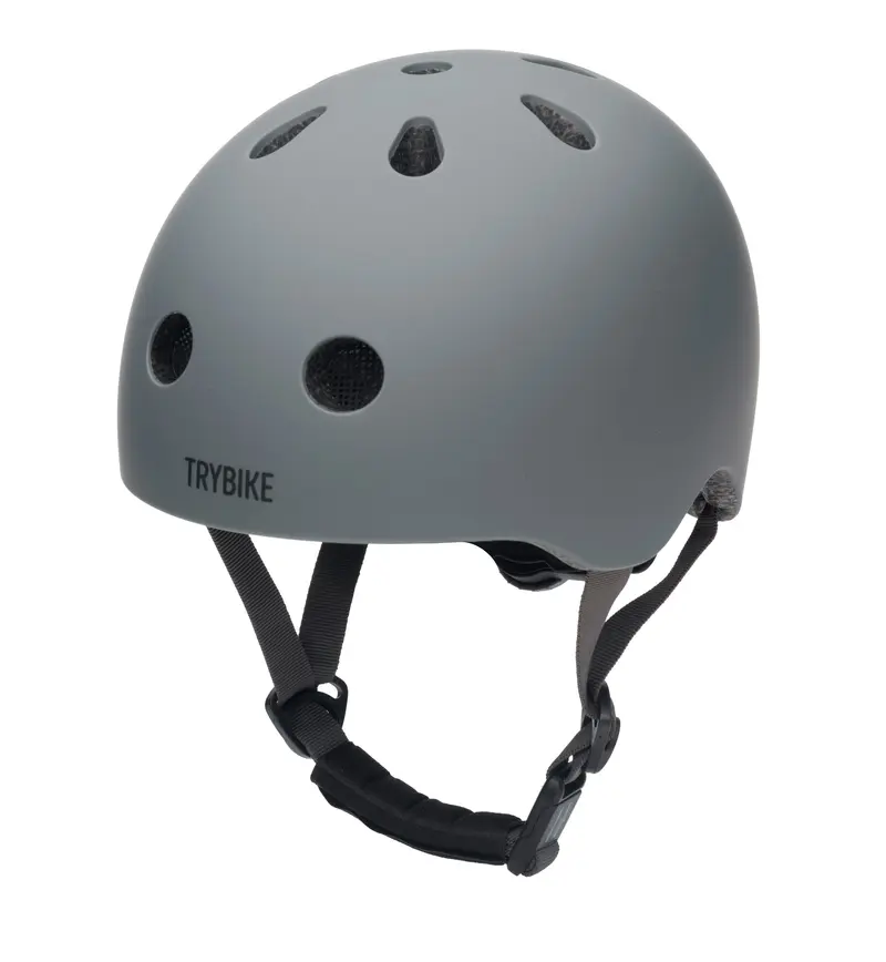 Casque anthracite mat taille XS - TRYBIKE