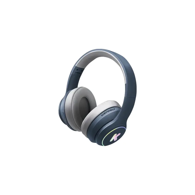 Casque audio Bluetooth - Bleu - KidyWolf