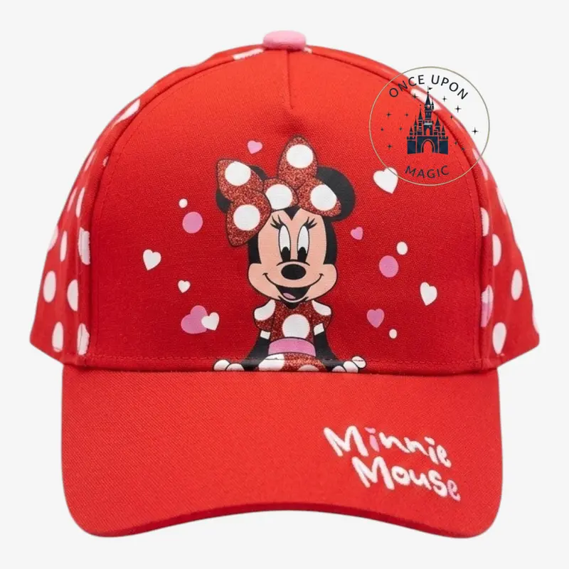 Casquette Minnie Mouse à Pois – Enfant – Disneyland Paris