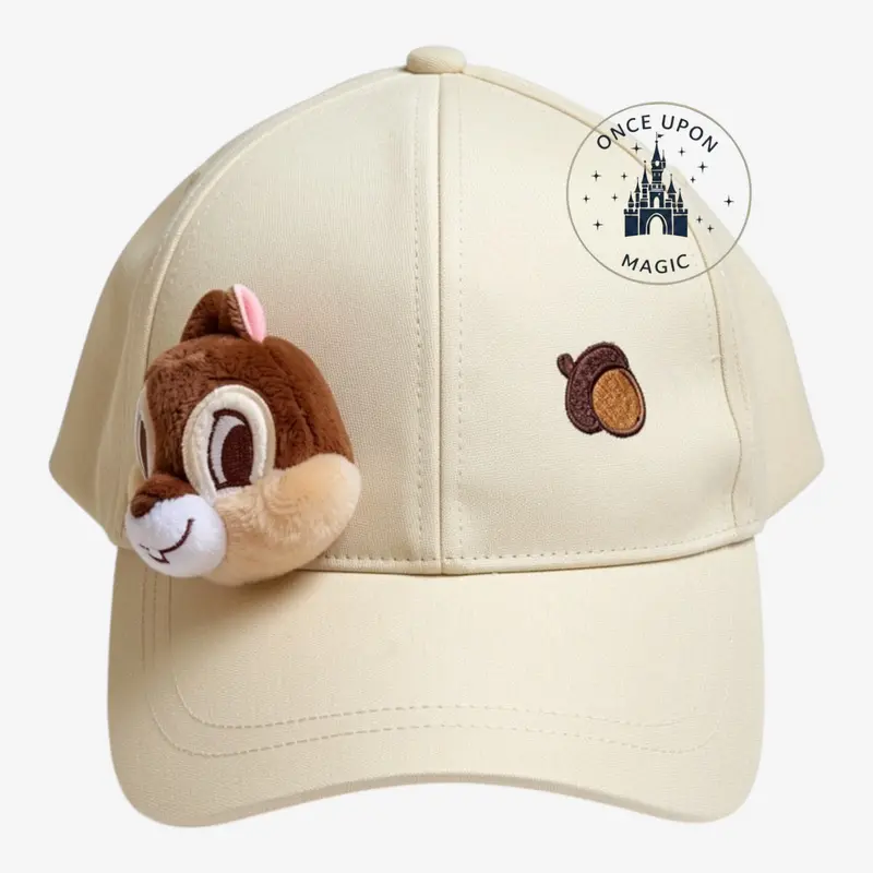 Casquette Tic & Tac 3D Peluche – Disneyland Paris