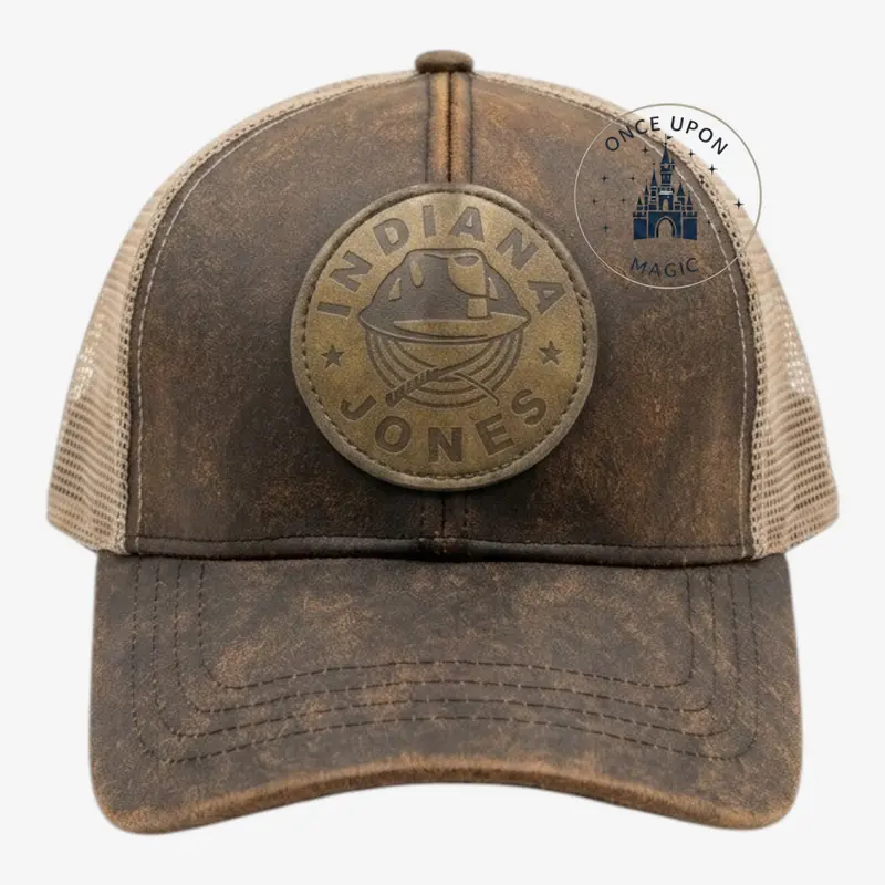 Casquette Trucker Cuir Indiana Jones – Disneyland Paris