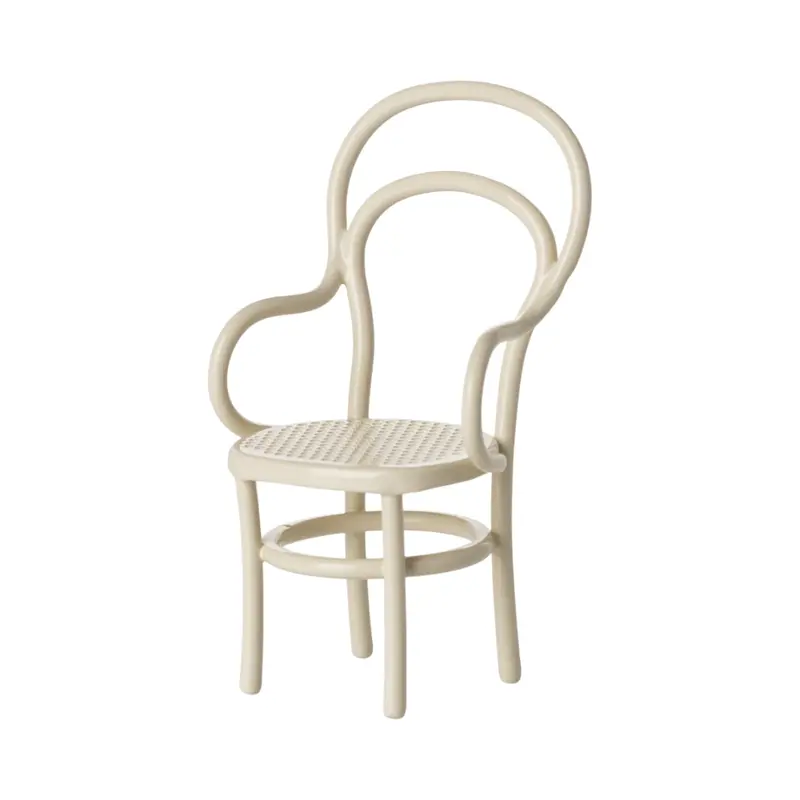 Chaise vintage en métal pour souris - Off White - Maileg