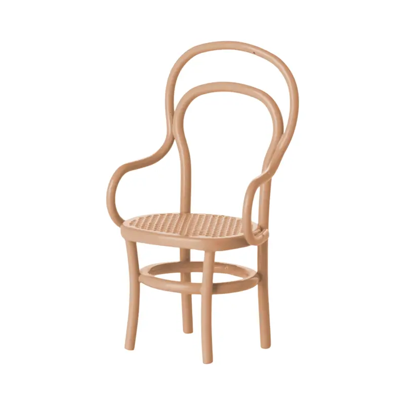 Chaise vintage en métal pour souris - Rose Foncé - Maileg