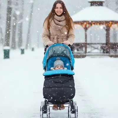 Chancelière Poussette CocoonRide™ | Ultra-Confort Hiver