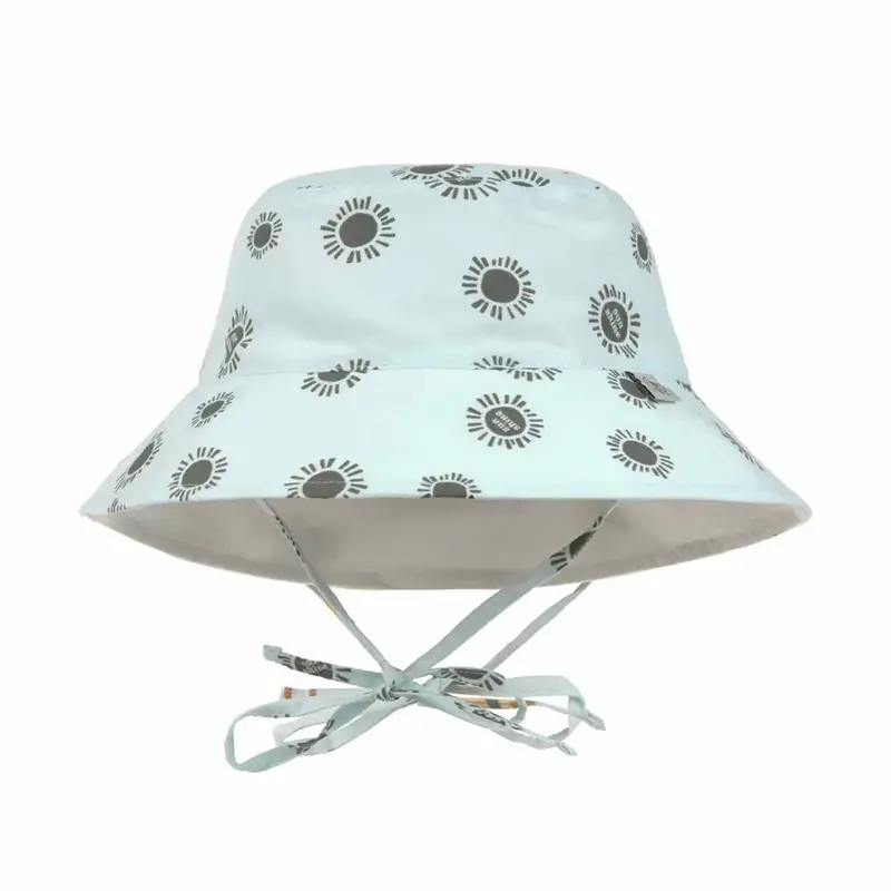 Chapeau anti-UV réversible Lässig - Soleil vert écume