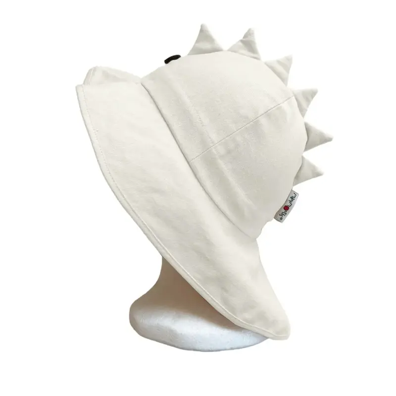 Chapeau de soleil évolutif en chanvre & coton bio Manymonths - DINO Naturel